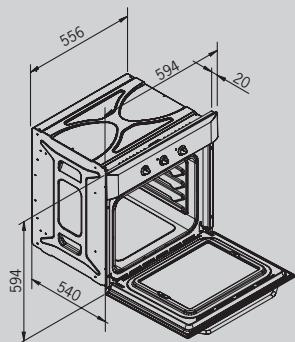 MEPAMSA CUBIK 604 - horno estático - 7