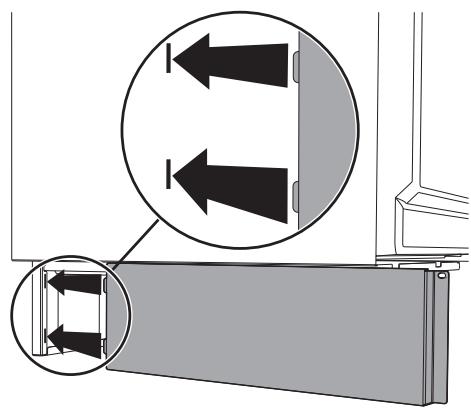 SMEG C95GMCA9-1 - Montage des socles lateraux - 2