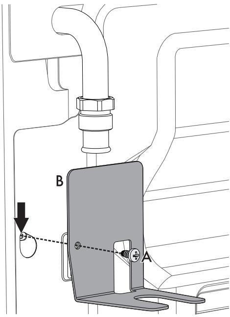 SMEG C95GMCA9-1 - Rallonge de raccord de gaz (seulement pour les modèles à pyrolyse) - 1