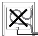 SMEG C95GMCA9-1 - Raccordement avec un tuyau en caoutchouc - 2