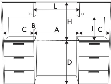 SMEG C95GMCA9-1 - Dimensions d'encombrement - 1