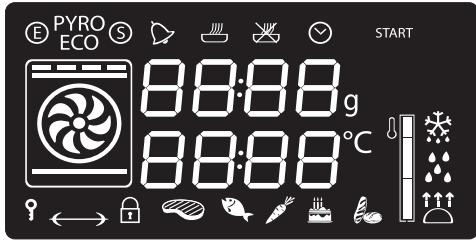 SMEG C95GMCA9-1 - Afficheur - 1