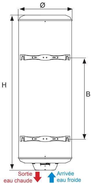 ATLANTIC CALYPSO SPLIT INVERTER - Chauffe-eau verticaux muraux (VM) - 1
