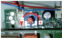 ATLANTIC CALYPSO SPLIT INVERTER - Setting the temperature - 1