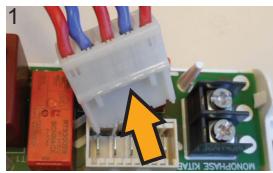 ATLANTIC CALYPSO SPLIT INVERTER - Instructions for changing to three-phase - 1