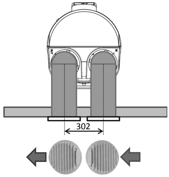 ATLANTIC ODYSSE SPLIT - Gainage avec entrée et sortie d'air à l'arrière - 2