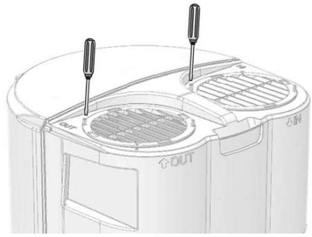ATLANTIC ODYSSE SPLIT - Mise en place de l'accessoire de raccordement pour gaine - 1