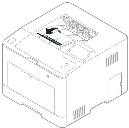 SAMSUNG PROXPRESS SL-M3825ND - Utilisation du support de sortie papier - 2