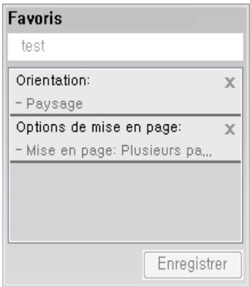 SAMSUNG PROXPRESS SL-M3825ND - Utilisation d'un réglage favori - 1