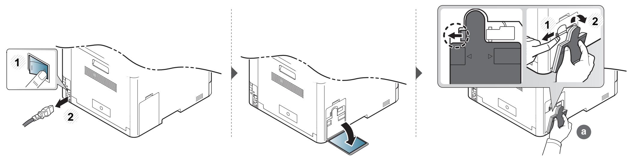 SAMSUNG PROXPRESS SL-M3825ND - Remplacement du récapuérateur de toner - 1