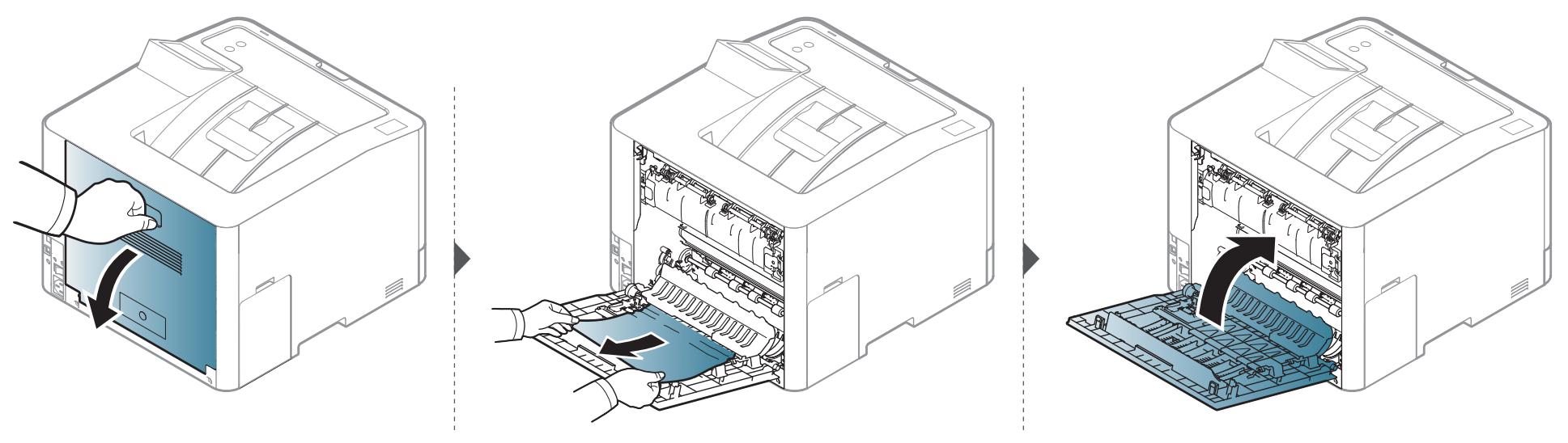 SAMSUNG PROXPRESS SL-M3825ND - Résolution des bourrages papier - 1