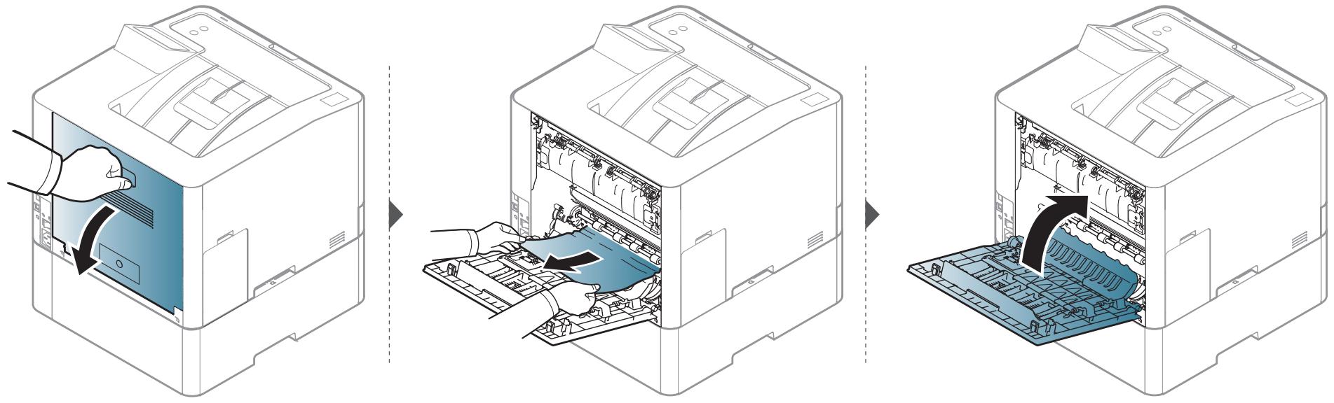 SAMSUNG PROXPRESS SL-M3825ND - Résolution des bourrages papier - 1