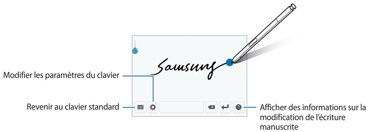 SAMSUNG GALAXY XCOVER 4S - Autres fonctions du clavier - 2