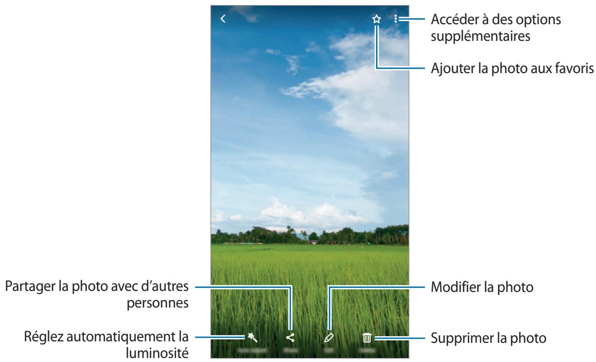 SAMSUNG GALAXY XCOVER 4S - Afficher des photos - 1