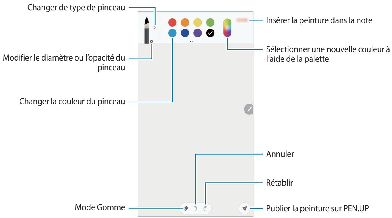 SAMSUNG GALAXY XCOVER 4S - Peindre avec des pinceaux - 1