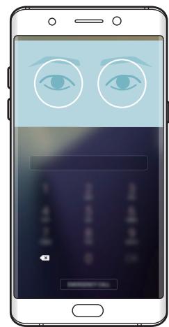 SAMSUNG GALAXY XCOVER 4S - Déverrouiller l'écran à l'aide des iris - 2