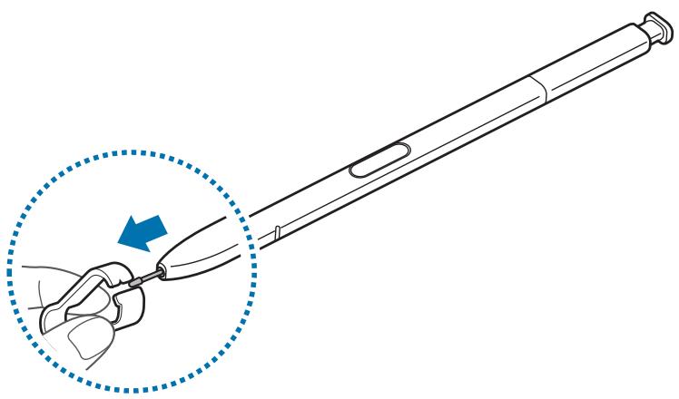 SAMSUNG GALAXY XCOVER 4S - Remplacer la pointe du s pen - 1