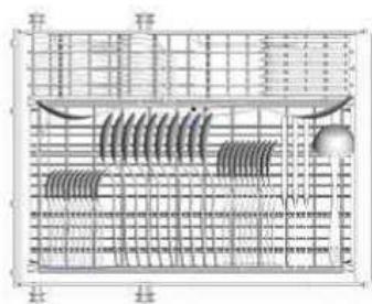 SABA LVS 15C39-18BK - Replier les supports à tasse - 2