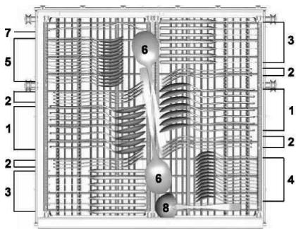 SABA LVS 15C39-18BK - Chargement des paniers conformément à EN 50242 : - 12