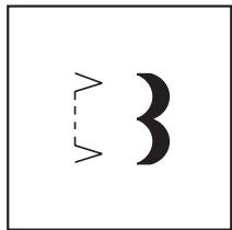 SINGER SIMPLE 3223 - Point de croissant (b) - 3