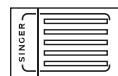 SINGER SIMPLE 3223 - Accessoires optionnels (2) - 4