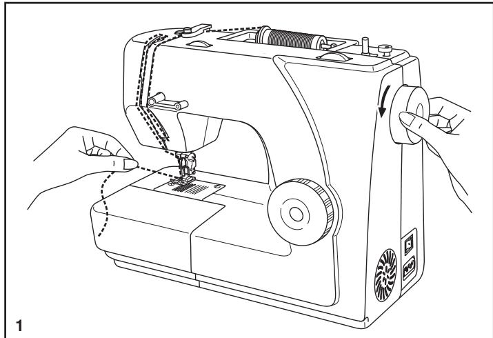 SINGER SIMPLE 3223 - Pour remonter le fil de canette - 1