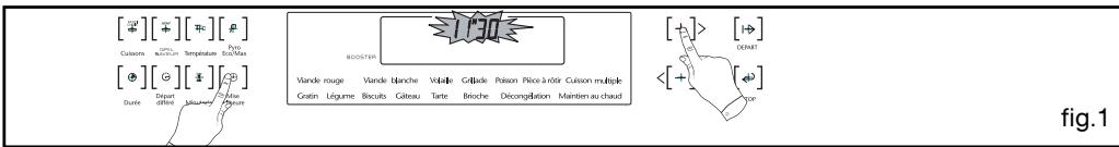 SAUTER SOP5762X - Comment régler l'heure ? - 3