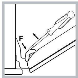 SCHOLTES CI66VW - Limpiar la puerta - 2