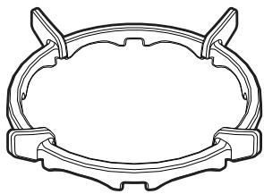 SMEG SF6400TVN - WOK Reduction pan stand - 1