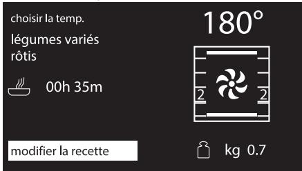 choisir la temp. légumes variés rôtis 00h 35m 180° 2 2 modifier la recette kg 0.7