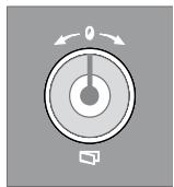 SMEG MP422S - BOUTON DE REGLAGE DES PARAMETRES DE FONCTIONNEMENT - 1