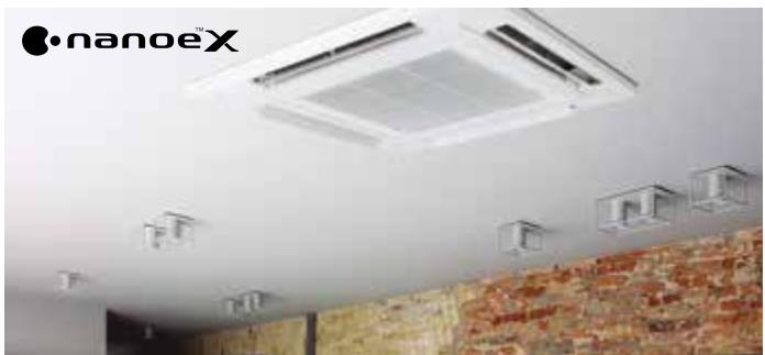 PANASONIC ETHEREA - Purification de l'air avec le système Nanoe™ X et la cassette PACi 90x90 - 1