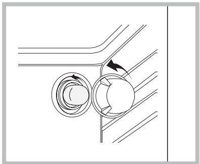 HOTPOINT HOI53CBKHA - Sustituir la bombilla - 1