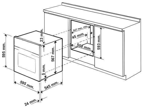 HOTPOINT H6VMC6ABX - Indbygning - 1