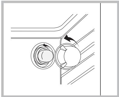 HOTPOINT H6VMC6ABX - Remplacement de l'ampoule d'éclairage - 1