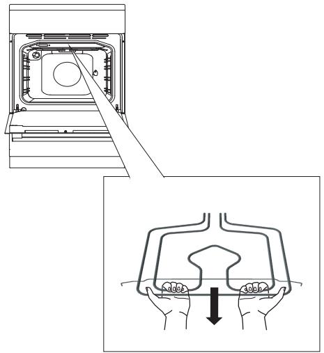 GORENJE K6351XF - REINIGUNG DER GARRAUMDECKE - 1