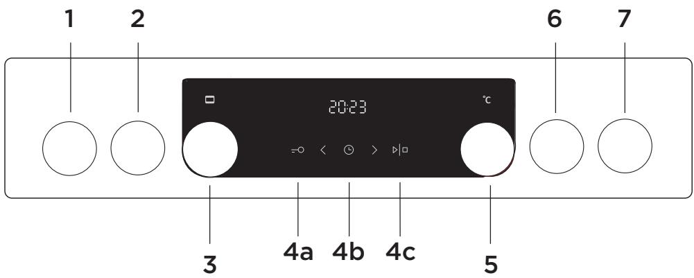 GORENJE K6351XF - BEDIENEINHEIT - 1