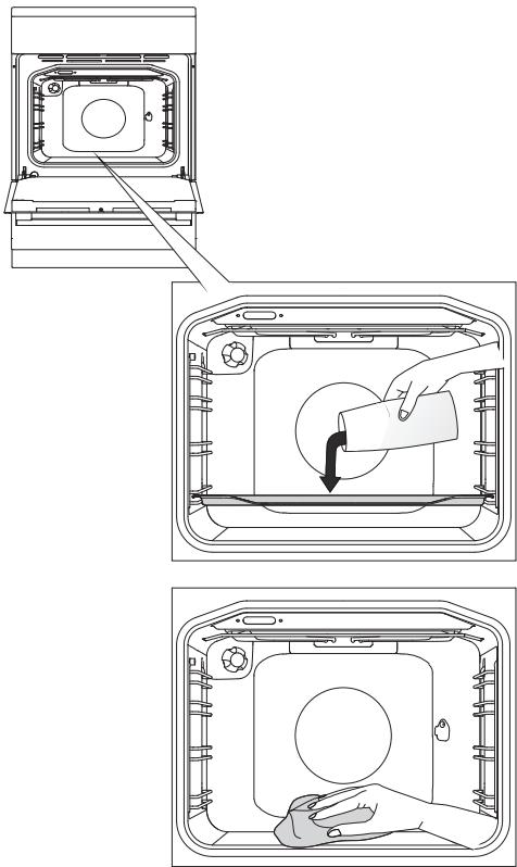 GORENJE EC6352XPA - REINIGUNG DES BACKOFENS MIT DER FUNKTION AQUA CLEAN - 1