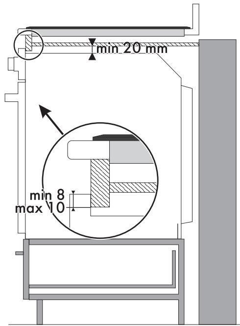 SMEG SFP612NFR - Encastrement sous les plaques de cuisson - 2