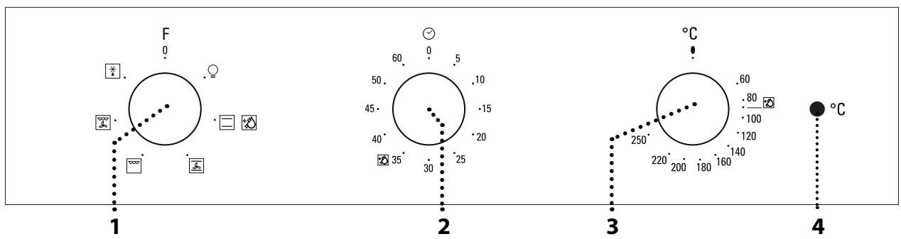 HOTPOINT FZ97C1WH - PANNEAU DE COMMANDES - 1