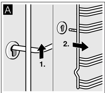SIEMENS HN678G4W1 - Décrocher les supports - 1