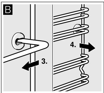 SIEMENS HB673GBS1 - Inschuifrails verwijderen - 2