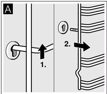 SIEMENS HA744540 - Gestelle aushängen - 1