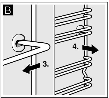SIEMENS HA744540 - Décrocher les supports - 2