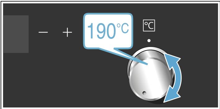 - + 190°C °C