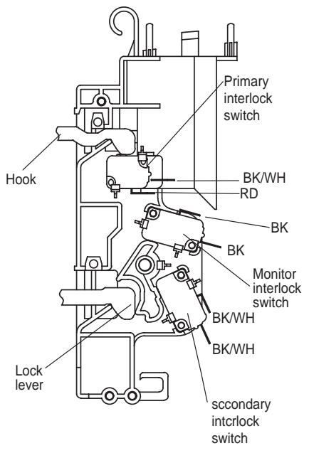 DAEWOO KOR6LM07 - To remove H.V.transformer. - 2