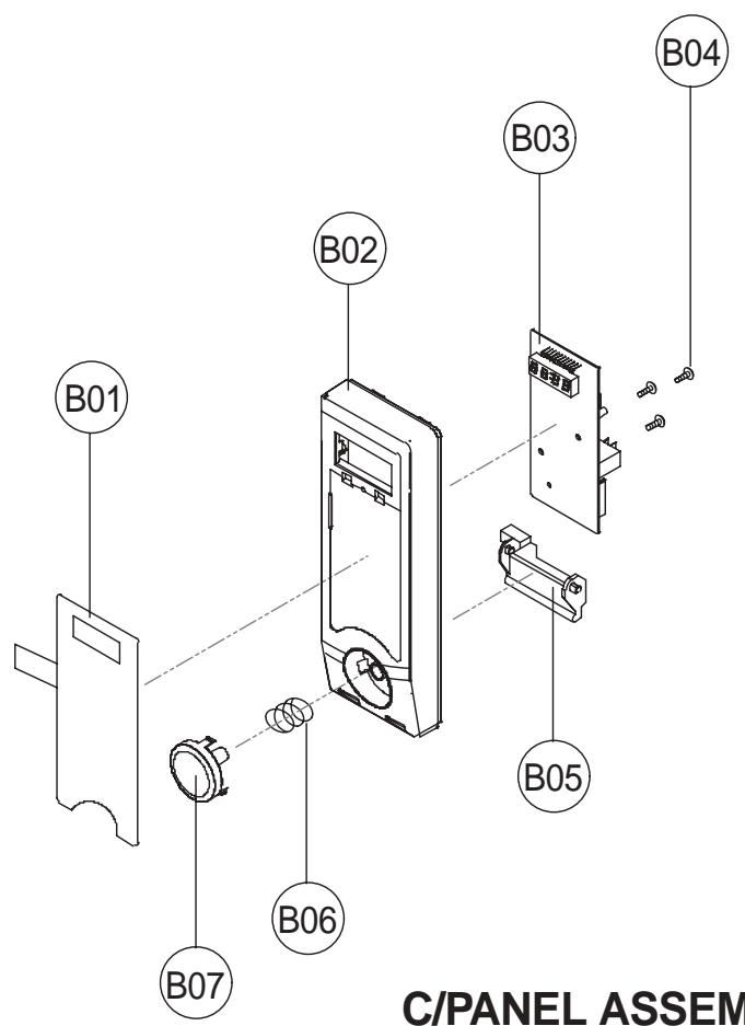 DAEWOO KOR6LM3RW - To remove control panel parts. - 1