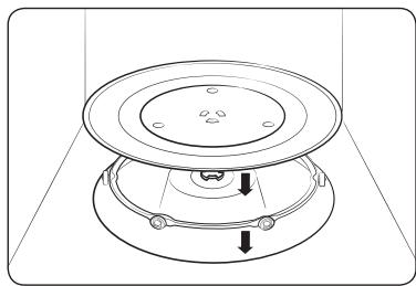 SAMSUNG MG23K3515AK - Plateau tournant - 1