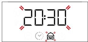 HOTPOINT MHR9401ANHAS - Programmer l'heure de fin de cuisson / départ différé - 1