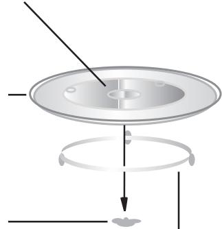 HOTPOINT FMO 122.1 - Tabuleiro de vidro - 1